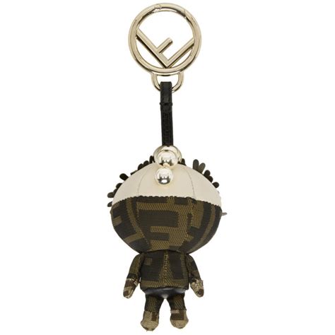 fendi monkey charm|fendi monster bag charm.